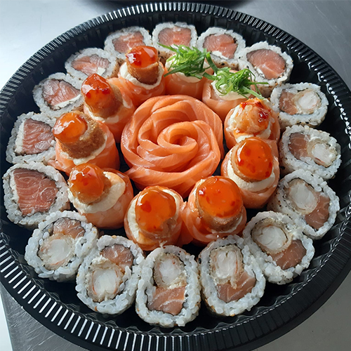 Combo Salmão e Camarão